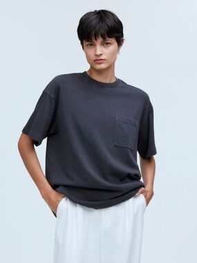 Madewell Garment-Dyed Oversized Pocket T-Shirt